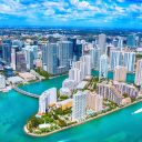 Lowest temperature in Miami on August 1?